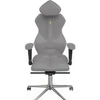 Офисное кресло Kulik System Royal (азур, серебристый с подголовником)