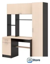 Стол Стендмебель 7 (дуб белфорт/венге)