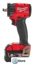 Гайковерт Milwaukee M18 FIW2F12-502X 4933478444 (с 2-мя АКБ, кейс)