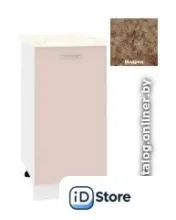 Шкаф напольный Кортекс-мебель Корнелия Лира НШ40р (капучино/мадрид)