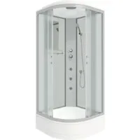 Душевая кабина Niagara NG-3302-14G 100x100x215 (матовое стекло)