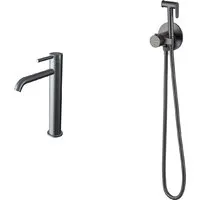 Гигиенический душ Oliveeka OL-82990988239017-BGM (матовый оружейный металл)