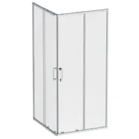 Душевой уголок AM.PM Above 90x90 / W9XG-403-9090-MT (хром матовый/прозрачное стекло)