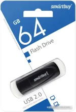 USB Flash SmartBuy Scout 64GB (черный)