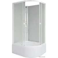 Душевая кабина Niagara Promo P110/80/40L/MT/BK 110x80x195
