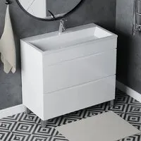 Мебель для ванных комнат Vela Тумба под умывальник Vela Бриз 90Н под Absolute TU37061