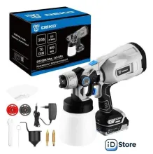 Краскораспылитель Deko SG20DK Max 083-1135 (с 1-им АКБ)