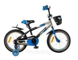 Детский велосипед Favorit SPORT 18"" синий SPT-18BL2