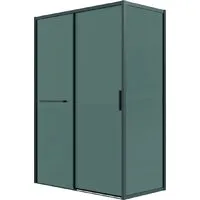 Душевой уголок Grossman Style 100x100x195 120.K33.05.1010.21.10 (черный матовый/стекло тонированное)