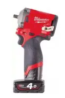 Гайковерт Milwaukee M12 FIW38-422X 4933464613 (с 2-мя АКБ, кейс)
