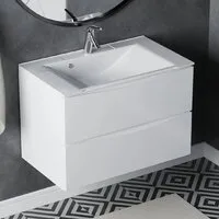 Мебель для ванных комнат Vela Тумба под умывальник Vela Бриз 75П под Milen TU27052