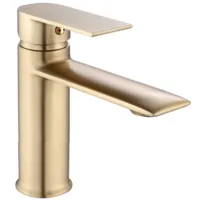 Смеситель для умывальника Rea Veneta gold matt B3010