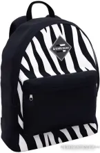 Школьный рюкзак Erich Krause EasyLine 17L BlackWhite Zebra 60338