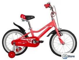 Детский велосипед Novatrack Novara 16 2022 165ANOVARA.CRL22 (красный)