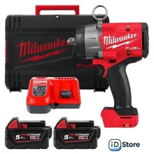 Гайковерт Milwaukee M18 FUEL M18FHIW2P12-502X 4933492786 (с 2-мя АКБ, кейс)