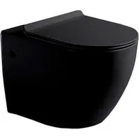Унитаз Vincea Globo VT1-14MB (черный матовый)
