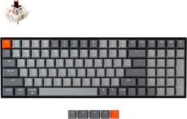 Клавиатура Keychron K4 V2 White LED K4-A3-RU (Gateron G Pro Brown)