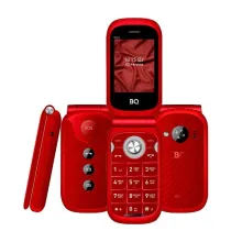 Кнопочный телефон BQ-Mobile BQ-2451 Daze (красный)