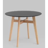 Обеденный стол Stool Group Target Circle 90x90 / Z-220 (черный)