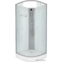 Душевая кабина Niagara Eco E90/13/MT/BK 90x90x200