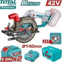 Дисковая (циркулярная) пила Total TSLI4214012 (с 2-мя АКБ)