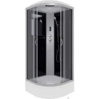 Душевая кабина Niagara NG-3502-14P 100x100 (тонированное стекло)