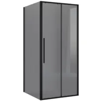 Душевой уголок Niagara 100x80x195 NG-85-10TB-TB80-34 (черный матовый/тонированное стекло)