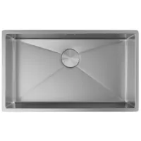 Мойка кухонная ZorG Zerox 74 U / IF Steel