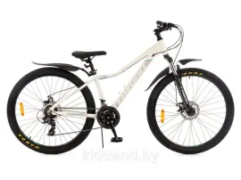 Двухколесный велосипед FAVORIT, модель CALYPSO-27.5MDA, CLP27MD15WT-AL