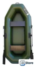 Гребная лодка Муссон S 240 (зеленый)