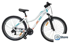 Велосипед Forward Acid 27.5 Q-350 FR р.16.5 2024 (белый/бирюзовый)