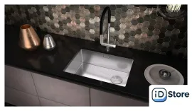 Кухонная мойка ZorG Zerox 59 U / IF Side SF Steel