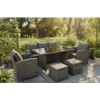 Набор садовой мебели Sundays Madeira SFS 020 (серый/капучино подушки)