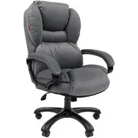 Офисное кресло CHAIRMAN Home 434 (Т-55 серый/черный пластик)