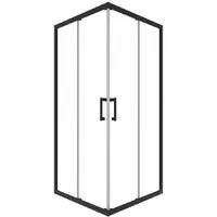 Душевой уголок Triton Фикс-Блэк 90x90
