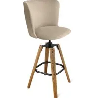 Стул Sheffilton SHT-ST36/S93 (ванильный сахар/браш.коричневый/черный)