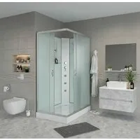 Душевая кабина Niagara NG-43085-14QBKG 100x80