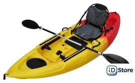 Байдарка BarrakuDA SOT285 (желтый/красный)