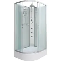 Душевая кабина Niagara NG-33084-14RBKTG 100x80 (матовое стекло)