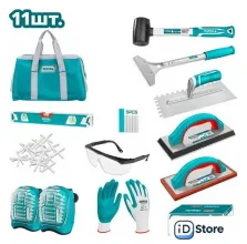 Набор домашнего мастера Total Набор для плиточных работ THKTTS1106 (11 предметов)