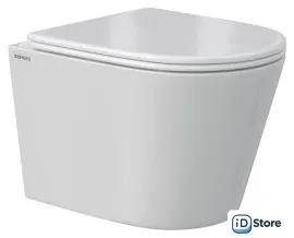 Унитаз подвесной Berges Wasserhaus VITA c сиденьем Slim SO (микролифт)