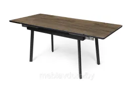 Обеденный стол Гранд 1200х800мм300мм300мм МДФHPL пластик кромка эмаль (дуб самдал)