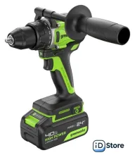 Дрель-шуруповерт Greenworks GD24DD90 3707507CUD (с 2-мя АКБ)