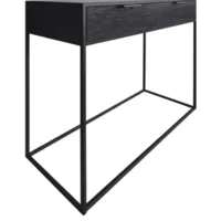 Консольный столик Metaldesign Кварт-М MD 7111.01/01 Noir (черный)