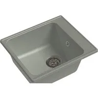 Кухонная мойка GranFest QUARZ Z-17 (серый)