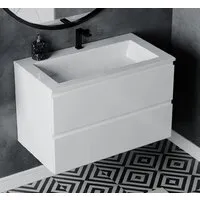 Мебель для ванных комнат Vela Тумба под умывальник Vela Мира 80П под Luxor TU28104