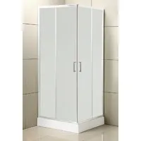Душевой уголок BelBagno UNO-195-A-2-95-P-Cr (текстурное стекло)