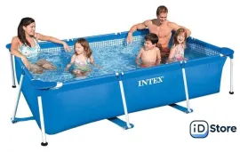 Каркасный бассейн Intex Rectangular Frame 260x160x65 (58980/28271)
