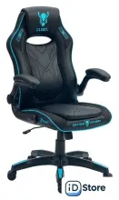 Игровое (геймерское) кресло FLOKY Nexus Black-Blue V1