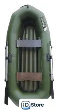 Гребная лодка Муссон R-260 НД (зеленый)